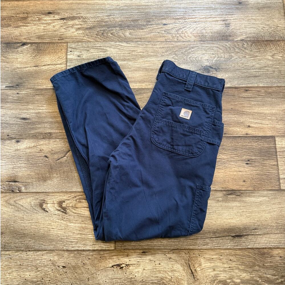 Carhartt B151 Canvas Work Dungaree Loose Fit Carpenter Pants
